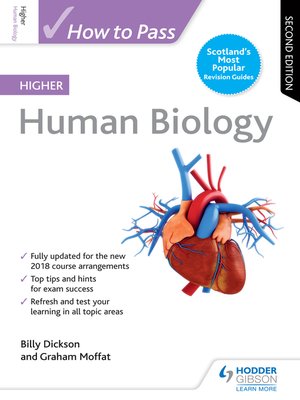 cover image of How to Pass Higher Human Biology
